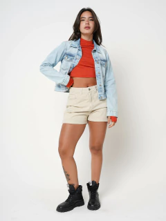 Jaqueta Média Lavagem Clara Jq49086 na internet