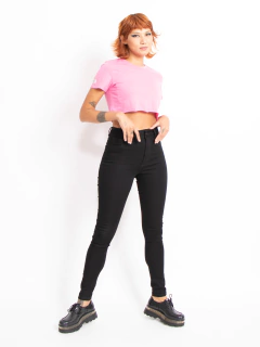 T-SHIRT CROPPED JUSTA ROSA TS08036 - Lady Rock | Stay Rockin' 
