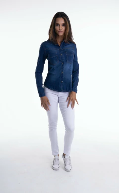 Camisa Tradicional Lavagem Escura CA30020 - Lady Rock | Stay Rockin' 