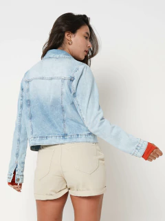 Jaqueta Média Lavagem Clara Jq49086 - comprar online