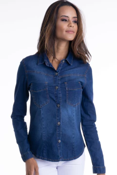 Camisa Tradicional Lavagem Escura CA30020