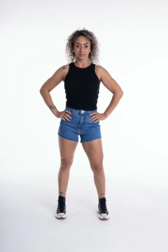 Short Hot Pant Lav Média Barra a Fio SH11567 - loja online