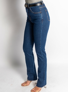 Calça Slim Flare Lav. Escura CL04019 - comprar online