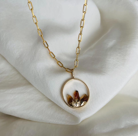 Colar Tríade Citrino - comprar online