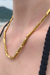 Colar Elos Sea Banhado a Ouro 18K na internet