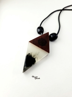 Collar Maya Rhombus punta de Humo - comprar en línea