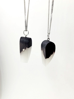 Collares de corazón a la mitad para dos - comprar en línea