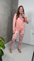 Pijama longo Suede Blusa Lisa (Mariáh) - comprar online