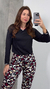 Pijama longo Suede Blusa Lisa (Mariáh) na internet