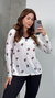 Pijama longo Suede Blusa Estampada (Juliáh) - comprar online