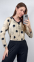 Pijama longo Suede Blusa Estampada (Juliáh)
