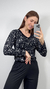 Imagem do Pijama longo Suede Blusa Estampada (Juliáh)
