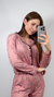Pijama Botão Longo Suede (LARA) - loja online