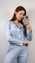 Imagem do Pijama Botão Longo Suede (LARA)