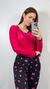 Pijama longo Suede Blusa Lisa (Mariáh) - Makely Moda Íntima