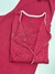 Pijama Longo Suede Canelado Manu