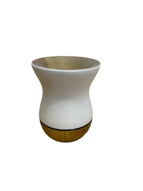 Cuia de Madeira Pintada