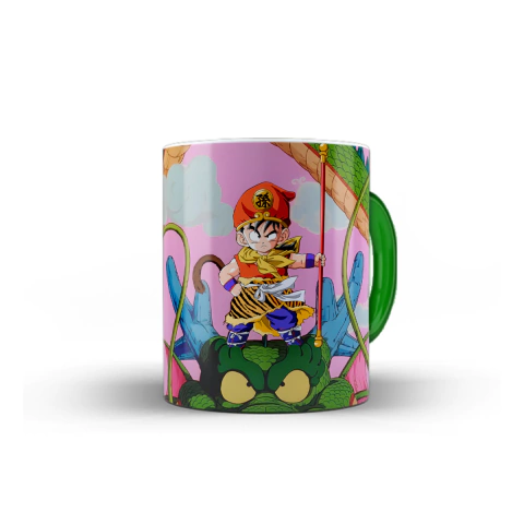 Caneca Gohan Monkey King Jornada Para Oeste Wukong 325mL