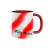 Caneca de Porcelana Natalina Feliz Natal c/ Árvore Enfeitada - VilelaGG - Compre Online