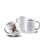 Caneca de Porcelana Pássaros Kookaburra Cucaburra 325mL