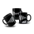 Caneca de Porcelana Preta Banda Arctic Monkeys Album AM