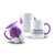Kit Canecas de Porcelana Decorativas Árvores Ipe Florescer na internet