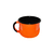 Par Xícara 120ml com Pires Esmaltados Premium Café Laranja - VilelaGG - Compre Online