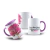 Kit Canecas de Porcelana Decorativas Árvores Ipe Florescer - loja online