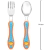 Kit Talher Infantil Leãozinho Bebê Anatômico Aço Inox Buba na internet