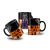 Caneca de Porcelana Halloween Frankenstein Zumbi Morto Vivo