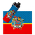 Squeeze Alumínio c/ Bico Personalizada Patrulha Canina 750ml - comprar online