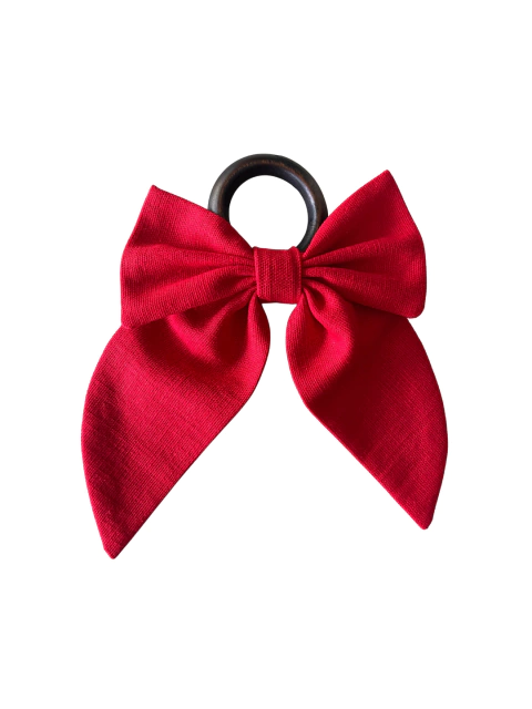 Porta Guardanapos Linho LAÇO | Vermelho - comprar online