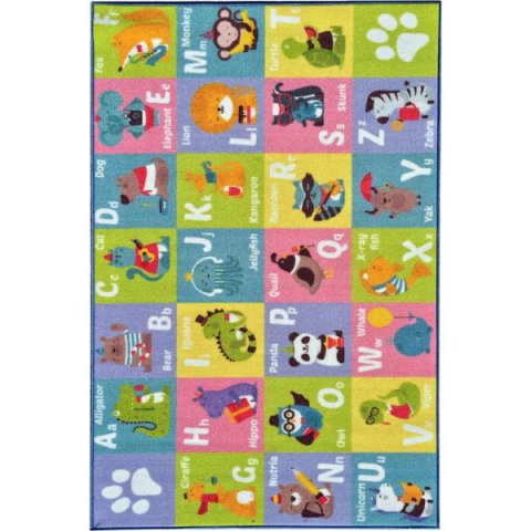 Alfombra Infantil ABC