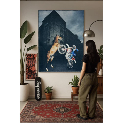 Tapiz Estampado - Bad Horse - comprar online