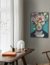 Tapiz Estampado - Flowers Head - kreatex