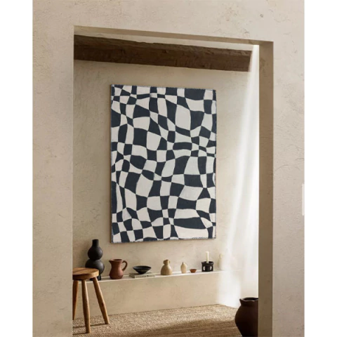 Tapiz Estampado - Damero - comprar online