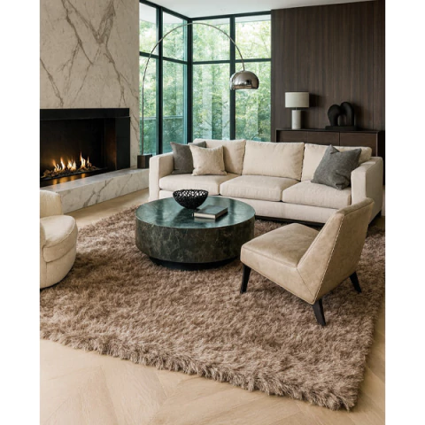 Alfombra Shaggy Pelo Largo Elegance Premium - comprar online