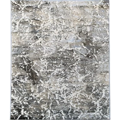 Alfombra Glitt Gastada Pelo Cortado Silver - comprar online