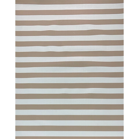 Alfombra Vinilica Rayas Beige