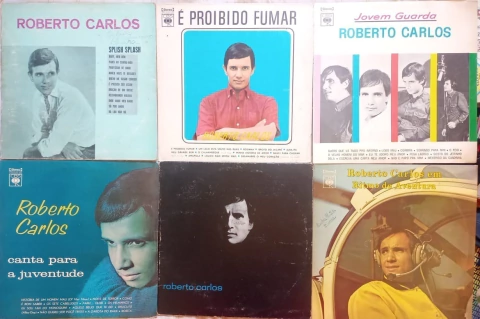Lps Roberto Carlos Coleção De 1963 À 1995 + 14 Cds