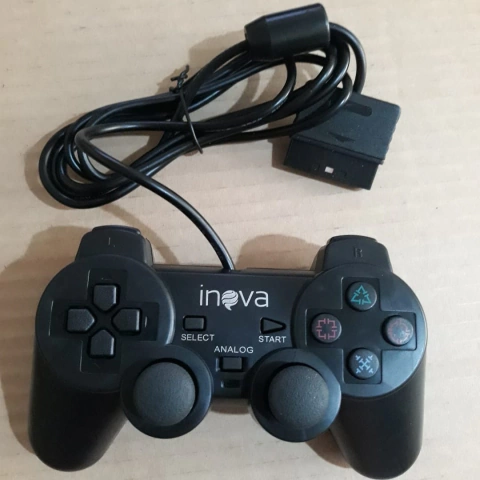 Controle joystick Inova CON-147B preto