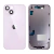 Imagen de TAPA IPHONE 14 (CARCASA / SIM CARD) - PURPLE WITH LOGO