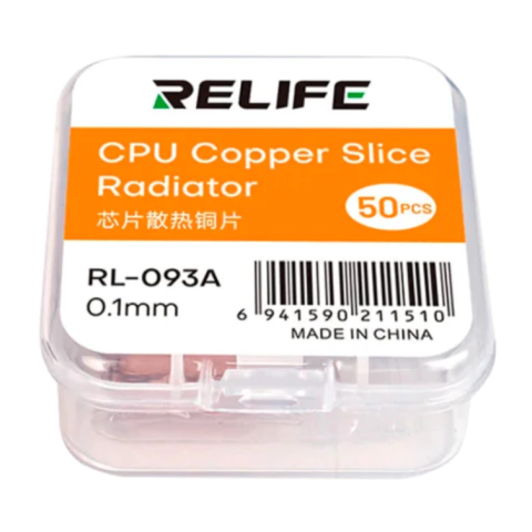 DISIPADOR DE CALOR RELIFE RL-093A 0.1MM (50 PCS)