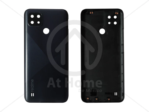 TAPA REALME C21 - CROSS BLACK °WITH LOGO