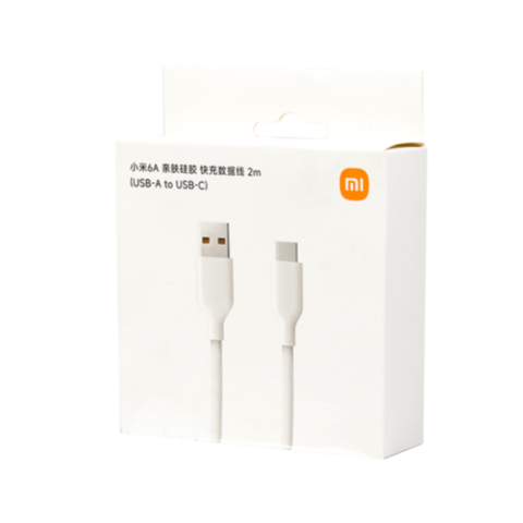 CABLE XIAOMI TIPO A-C 6A 2M
