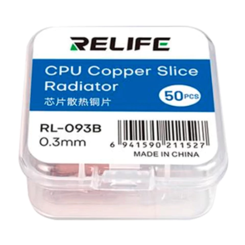 DISIPADOR DE CALOR RELIFE RL-093B 0.3MM (50 PCS)