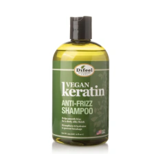 Difeel Shampoo con keratina vegana Anti-frizz 355 Ml
