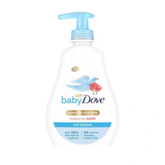 Jabón líquido Baby Dove Head to Toe Wash Rich Moisture 400ml