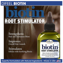 Aceite estimulador de crecimiento capilar. Difeel Biotin 210 ml - tienda en línea