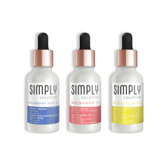 Rutina Anti Imperfecciones · Hialurónico, Niacinamida y Salicílico · Simply Solution en internet